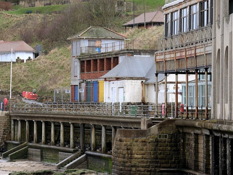 The council says its plans for the South Cliff, including its gardens, take in the South Bay changing rooms, which once served the outdoor pool there.
