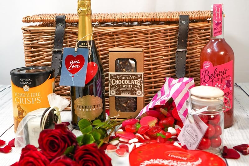 Arrow Fresh is offering a full Valentine's hamper range using locally sourced ingredients. It has dine-in boxes and a variety of love-themed boxes available for delivery. Available at https://www.arrowfresh.co.uk/.