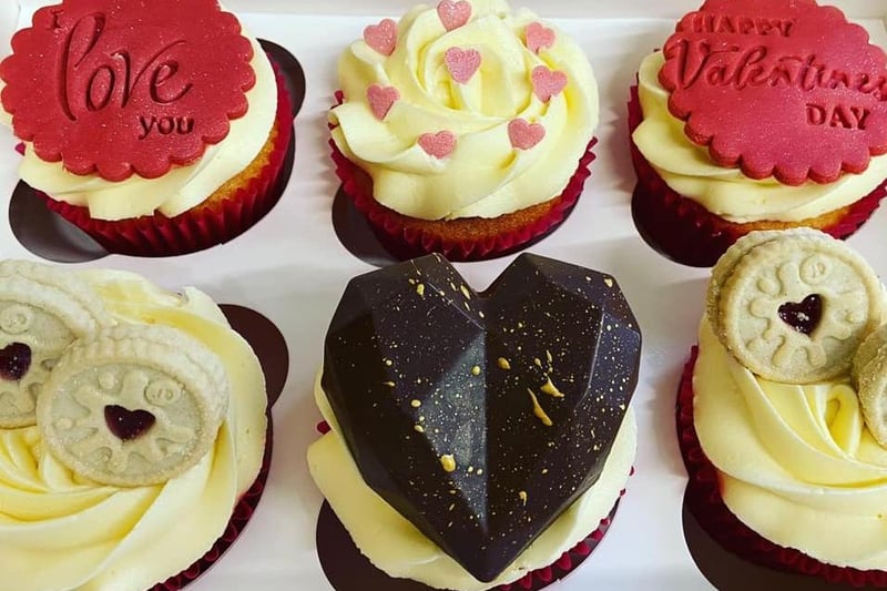 A Slice of Home is a family run bakery making Valentine's themed cupcakes this weekend. Direct message on Facebook to order for collection this weekend.