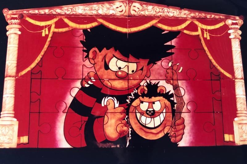Even Dennis the Menace and Gnasher had their own tableau