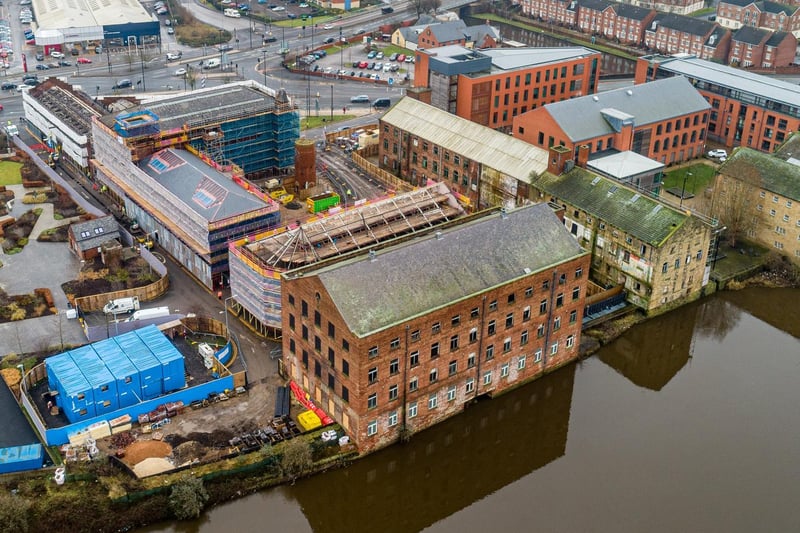 Rutland Mills is being redeveloped