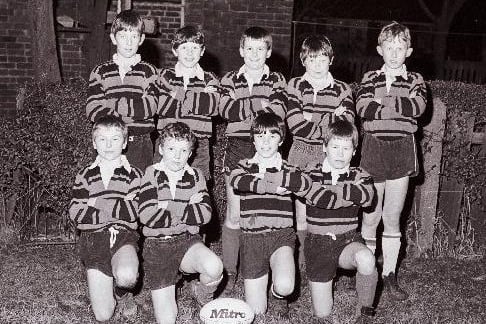 Stanley Rangers youngsters in 1985