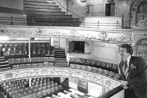 Rodney Walker at Wakefield Opera House in 1981