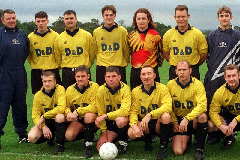 October 1997 and pictured are Bramley who played in the Premier Division of the West Yorkshire League and were managed by Phillip Riley.