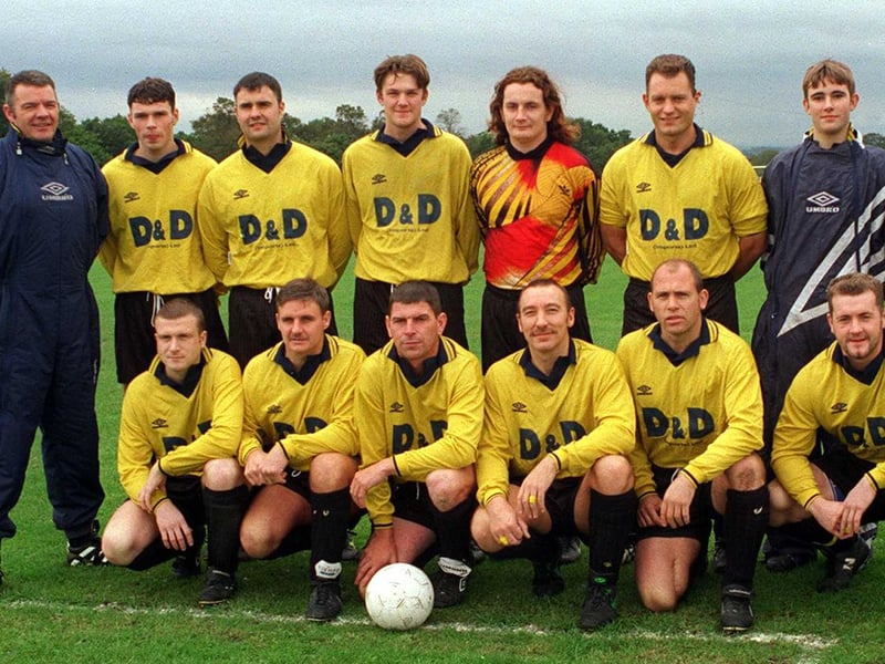 October 1997 and pictured are Bramley who played in the Premier Division of the West Yorkshire League and were managed by Phillip Riley.