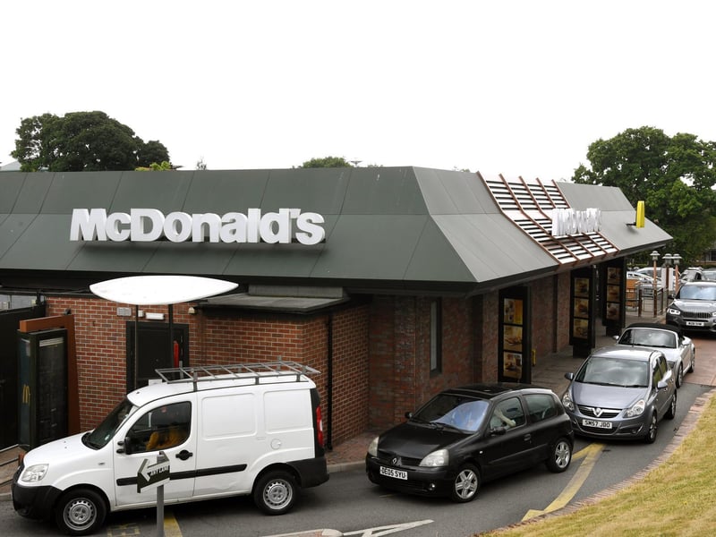 The reopening of McDonald's for drive-through was met with similar fervour as Primark, IKEA and B&Q - scenes like this were seen across Leeds