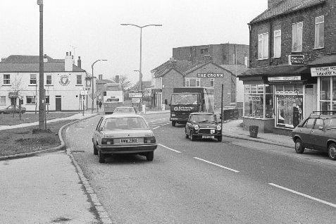 Wakefield Road, Normanton, in 1985