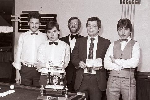 Wakefield Snooker,. under 21s finalists in 1985