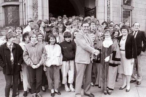 Wakefield / Alfeld (Bavaria) schools exchange in 1985