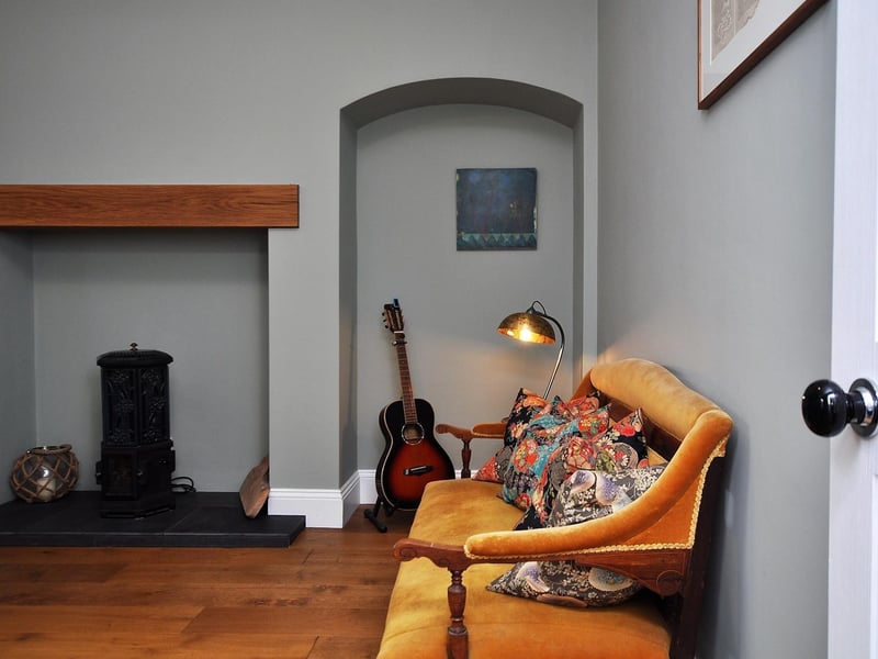 The house is full of quirky nooks and cranies