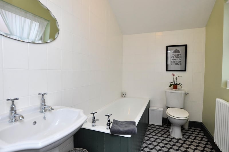 A second bathroom is a great addition to this family home