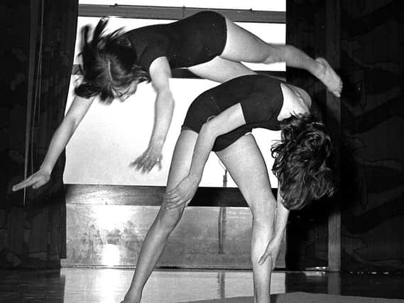 Wigan Girls High School dance and gymnastics lesson in 1969