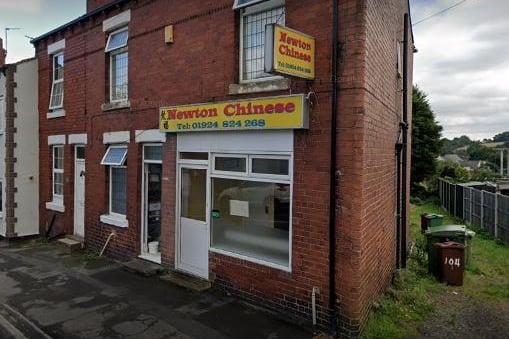 Chinese. 102 - 104 Newton Ln, Outwood, Wakefield.  01924 824268.