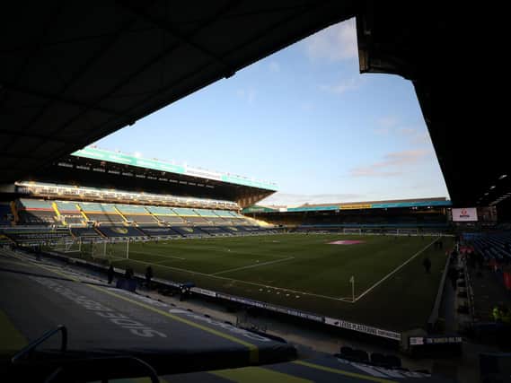 BREAK: Leeds United will return to action with next Saturday's Premier League Yorkshire derby against Sheffield United at Elland Road, above. Photo by Naomi Baker/Getty Images.