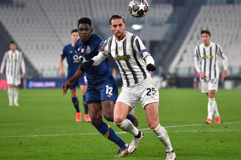 Manchester City are set to face a fight with Barcelona to sign 25-year-old Juventus midfielder and France international Adrien Rabiot this summer. (The Sun). Photo by Valerio Pennicino/Getty Images.