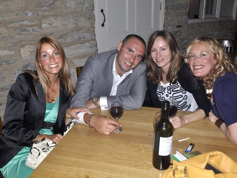 Sarah, Joe, Charlotte and Naomi, in Number 4 in Pickering, were out for Naomi's birthday, in 2009.