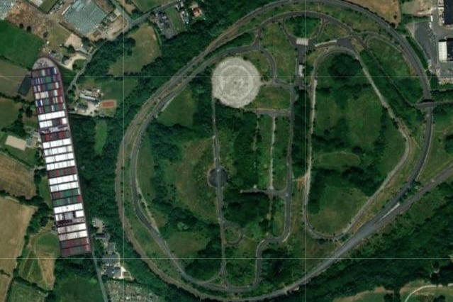 This makes you realise just how big the Leyland Test Track is.