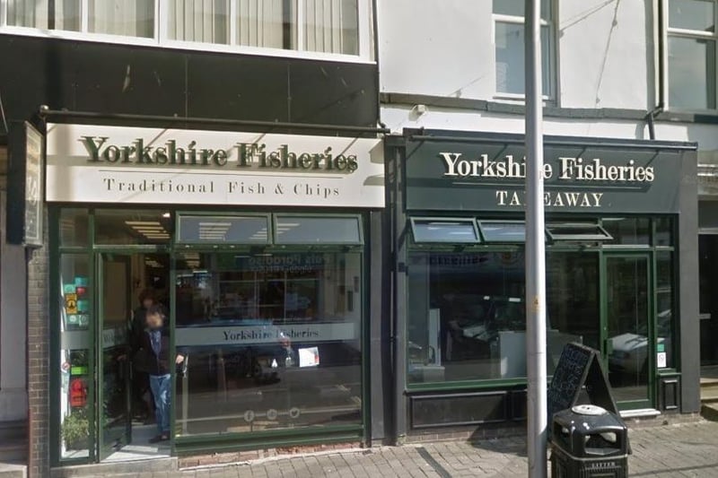 Always a popular choice, we finish our article with Yorkshire Fisheries in Topping Street, Blackpool.