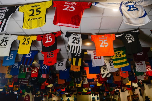 "To see them all on display now is amazing, it's the perfect send off for Jord."