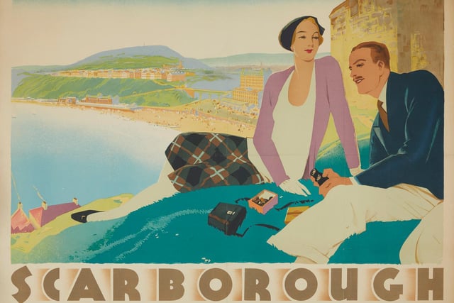 Relaxing at the seaside 1930s-style