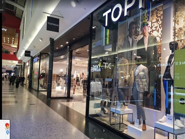 The male counterpart to Topshop, Topman, also closed its stores after the brand and stock was sold to Asos.