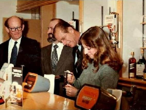 Back in 1979, Preston received a Royal Visit. In the above photo, Teresa Wilson is seen serving H.R.H. Prince Phillip a pint at the rehabilitation facility, Dovedale Avenue, Ingol