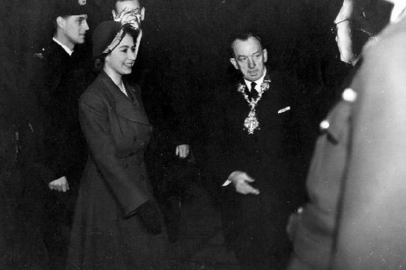 The Royal visit to Preston, 1949