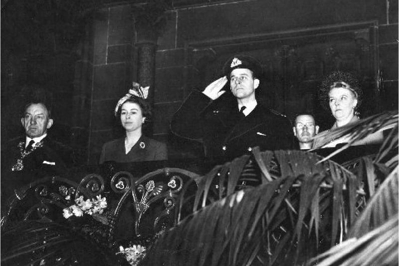 The Royal visit to Preston, 1949.