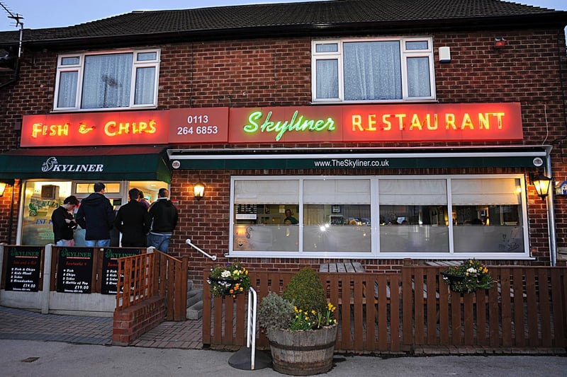 The east Leeds favourite, in Austhorpe, has opened its outdoor seating area with plenty of cover from the rain. This chippy is fully licensed and serves pints, gin and bottles of wine - so you can really make an evening of your fish and chips.