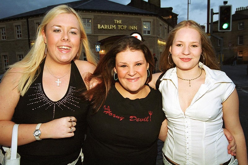 Night out in Halifax back in 2002.