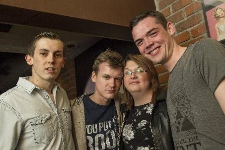 Liam, Dave, Becky & Richard out on the town