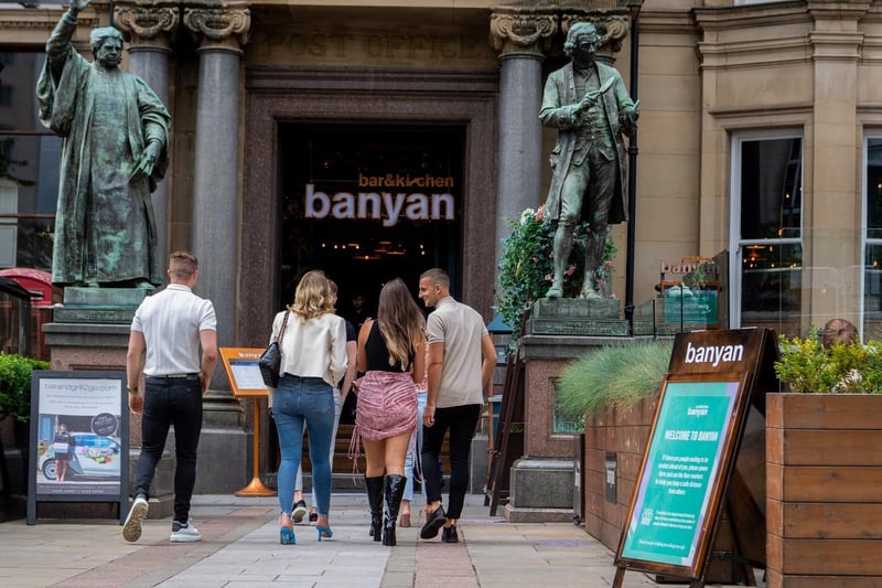 Banyan in Leeds city centre is a stylish bar with a vibrant atmosphere. With 2-4-1 cocktails all day every day, surely a visit here is a given?