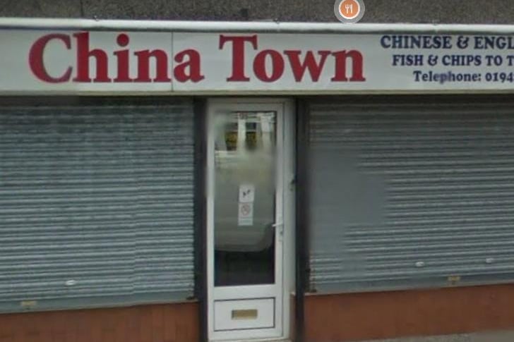 China Town, Ashbourne Avenue, Wigan - scored four.