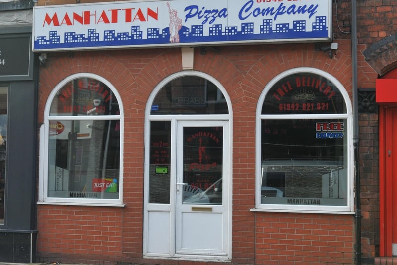 Manhattan Pizza Company, Wigan Lane, Wigan - scored four.