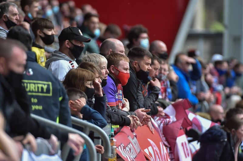 Fans back watching Wigan