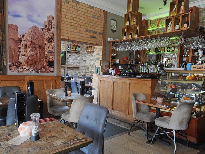 Turkish restaurant The Olive Branch boasts six sites in Yorkshire, including in Alwoodley and Roundhay. There’s a lunch menu with lighter bites such as halloumi wraps, seabass salads and filled ciabatta, or large cold and hot sharing platters for more hungry diners.
