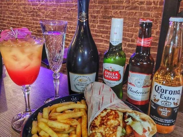 Tavassoli's is a casual bar and grill in the heart of the city centre, offering hearty gyros, burgers and loaded fries. They offer a bottomless brunch gyros deal for £30 a person, with 90 minutes of unlimited prosecco or selected beer bottles and cocktails