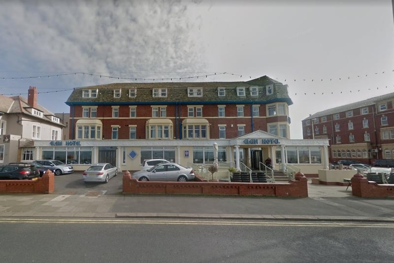Rated no. 7 (4.5 stars) based on 1,007 reviews, this 89-room seafront hotel on Queens Promenade overlooks the cliffs and benefits from a tram stop across the road for easy access to attractions, Cleveleys and Fleetwood. Prices are around £81 per night for 2 adults - www.elginhotel.com