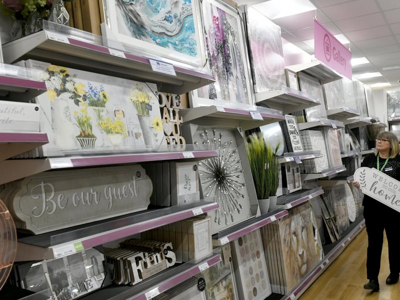 The store and shop fit teams have been working around the clock to get the store ready for the grand opening.