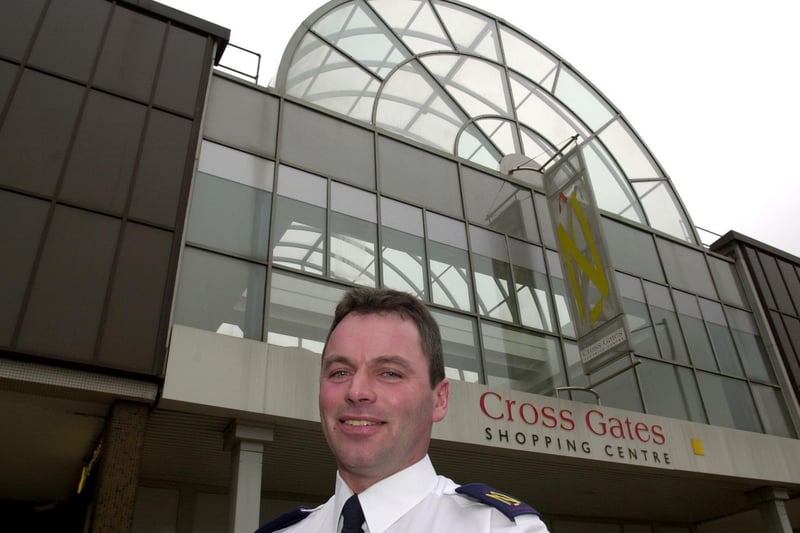 This is former Marine Dave Coulthard who was in charge of security at Cross Gates Shopping Centre in January 2004.