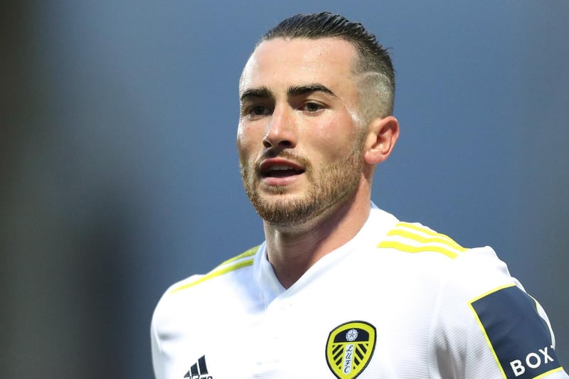 After three seasons on loan from Manchester City, Harrison is finally Leeds United's player and appears a certainty to start, probably on the left. Might well swap sides with Raphinha at some point. Photo by Lewis Storey/Getty Images.