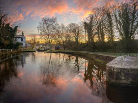 Frosty Morning by the canal: Photo by Mike Jenkinson