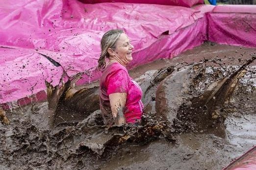 Those taking part this year, climbed, crawled and slid their way to say to cancer, ‘you play dirty, well do do we!’