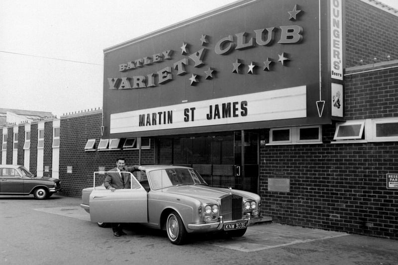 Previous Batley Variety Club owner James Corrigan at the club.
