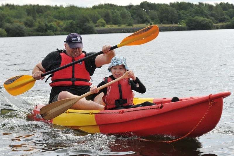 Scotman's Flash, off Poolstock, Wigan - outdoor adventure centre with water sports, where you can canoe, kayak, sail or just enjoy the views over the water.