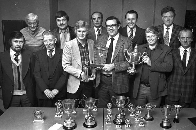 RETRO 1979 - St William's CYMS Club crown green bowlers presentation evening