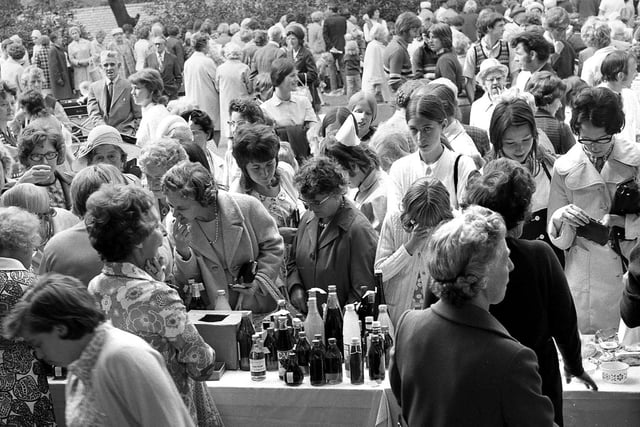 RETRO 1972 - Wigan Infirmary summer garden party