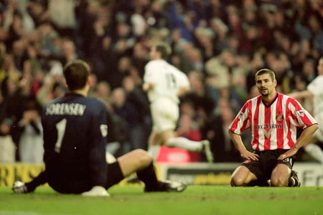 Enjoy these photo memories from Leeds United's 2-0 win against Sunderland at Elland Road in December 2000. PIC: Getty