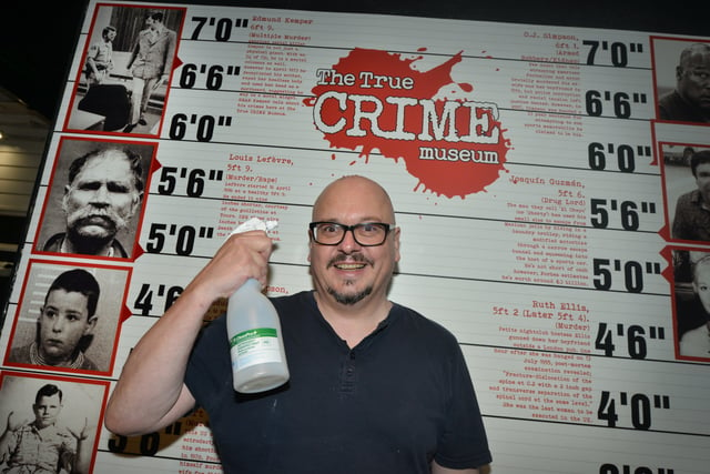 The True Crime Museum in Hastings is getting ready to reopen to the public on July 4 2020.

Joel Griggs, museum curator. SUS-200107-130234001