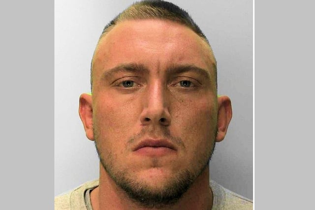 Hastings' Joshua Sawyer, 29, was jailed for six years on July 7 after pleading guilty to possession with intent to supply cocaine, possessing an imitation firearm with intent to commit an indictable offence, possessing firearm ammunition when prohibited and breaching a suspended GBH sentence. He was arrested on April 17 and a holdall was found with an imitation sawn-off shotgun, 25 cartridges and cocaine worth £3,500.